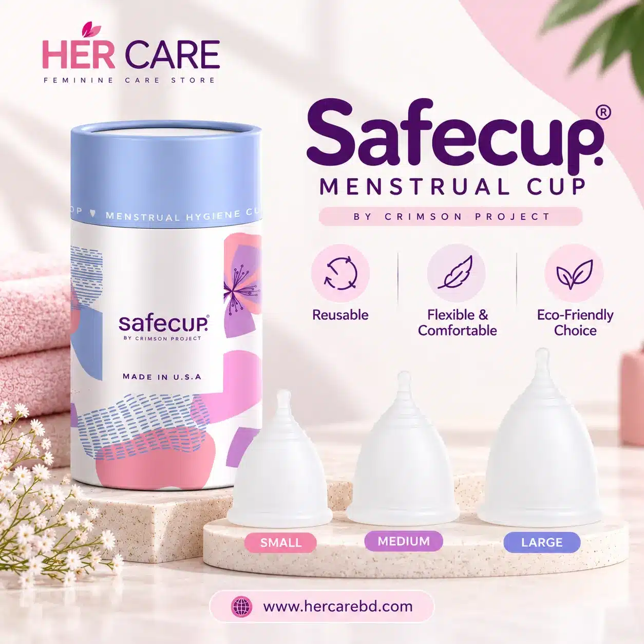 Safecup Menstrual Cup Price in Bangladesh
