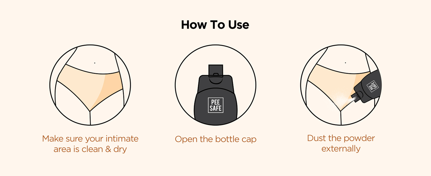 How to Use intimate powder