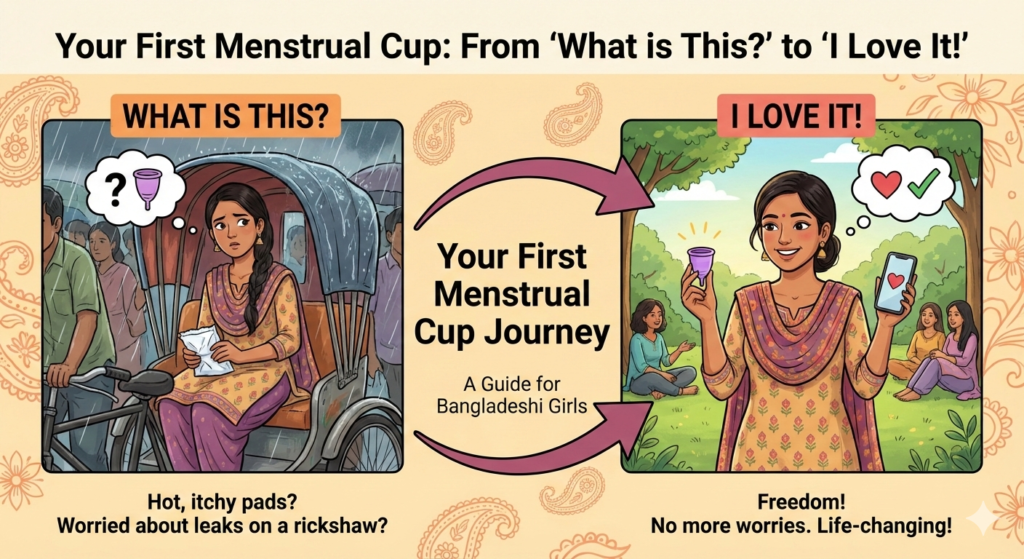 First Menstrual Cup