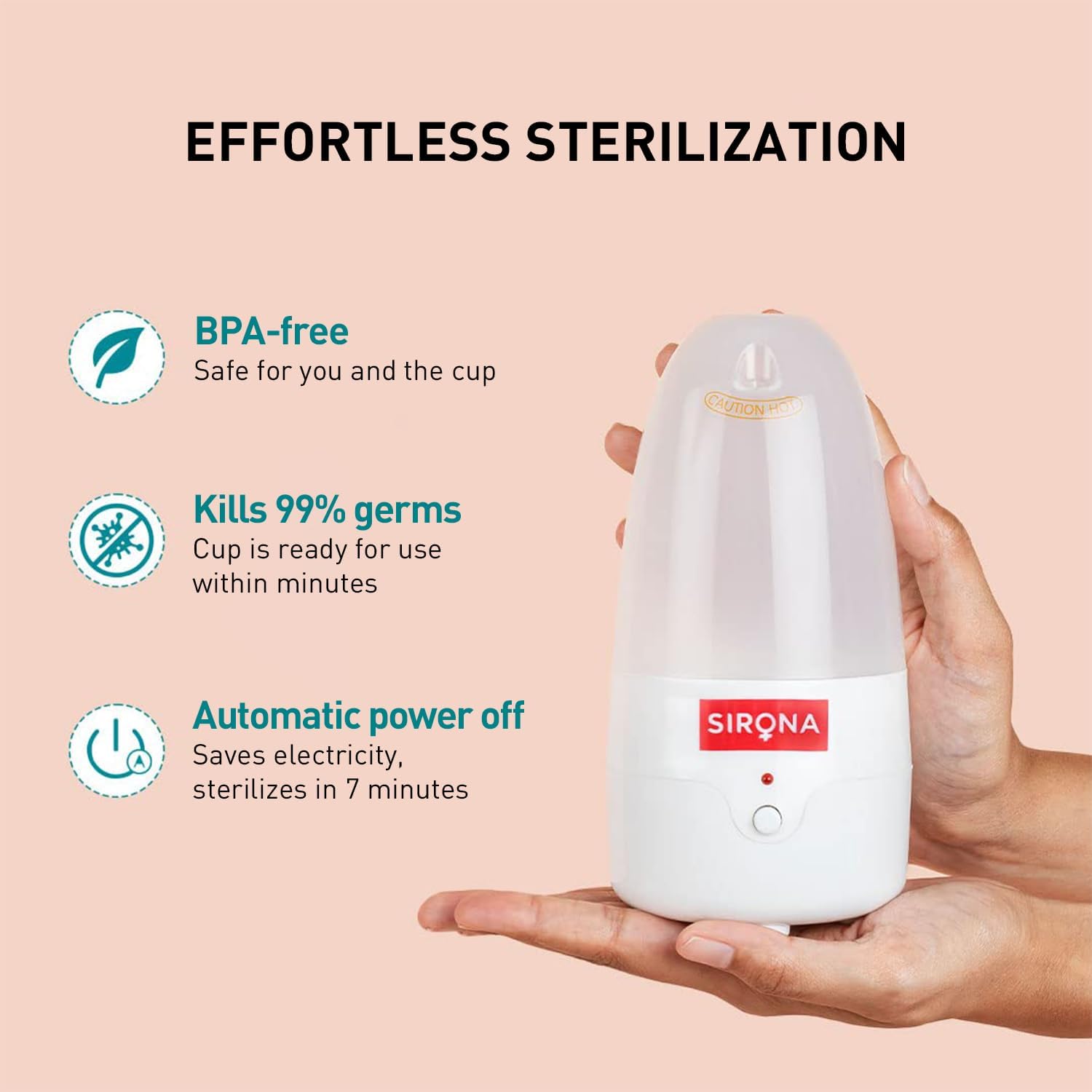 Sirona Menstrual Cup Electric Sterilizer Price in Bangladesh