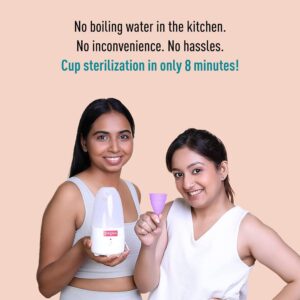 electric menstrual cup sterilizer
