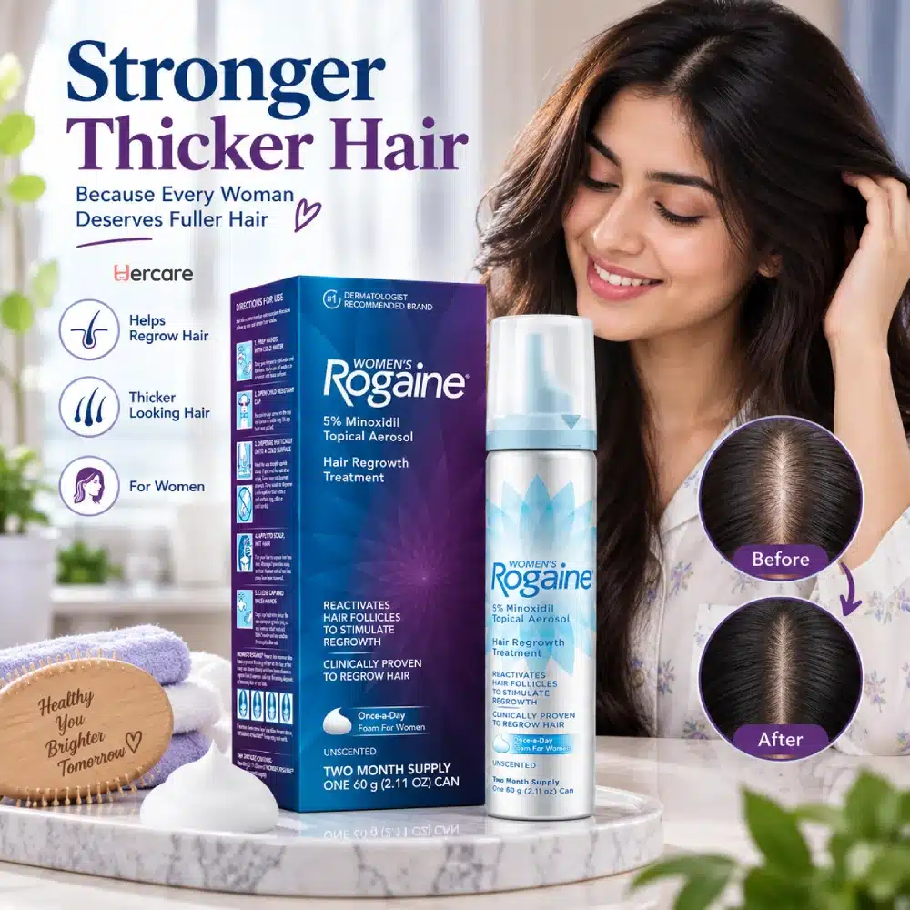 Women’s Rogaine 5% Minoxidil Foam 60g price in Bangladesh