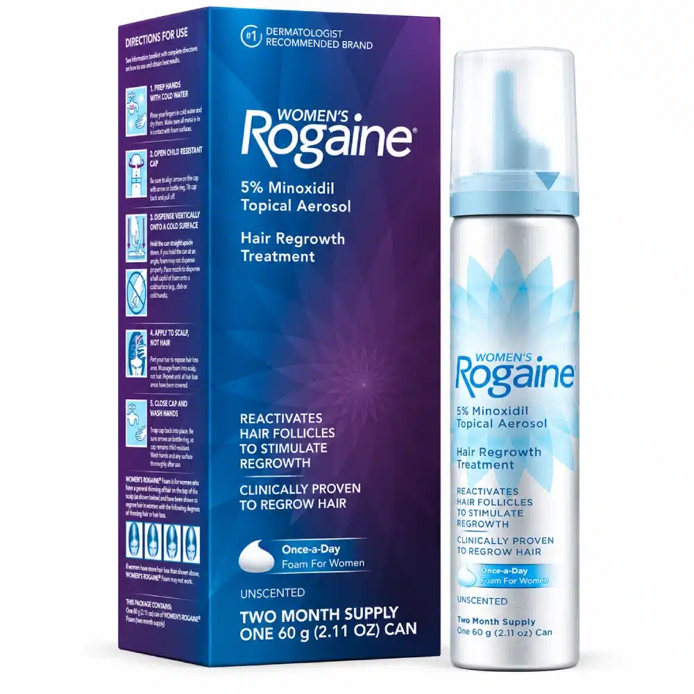 Women’s Rogaine 5% Minoxidil Foam 60g