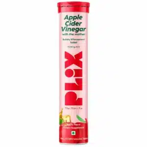 PLIX Apple Cider Vinegar Effervescent Tablets 15 Tablets