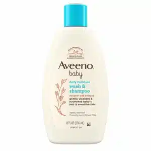 Aveeno Baby Daily Moisture Wash & Shampoo 236ml
