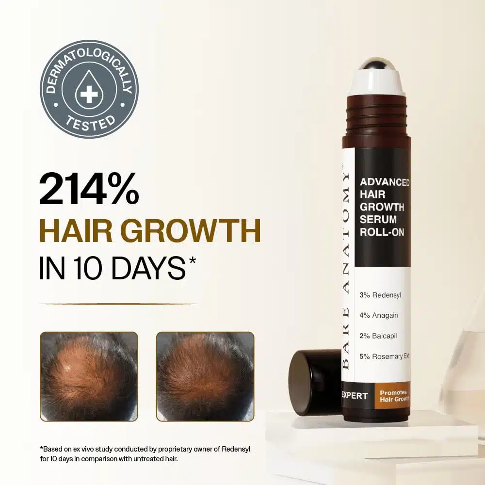 Bare Anatomy Advanced Hair Growth Serum Roll-On _ HER CARE Bangladesh