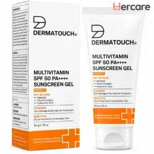 DERMATOUCH Multivitamin Sunscreen SPF 50 PA++++ Gel 50 g