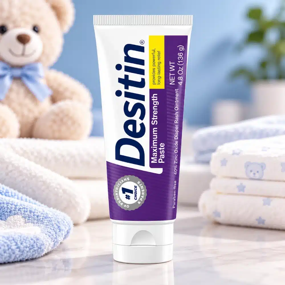 Desitin Maximum Strength Diaper Rash Paste 40% Zinc Oxide - 4.8 oz