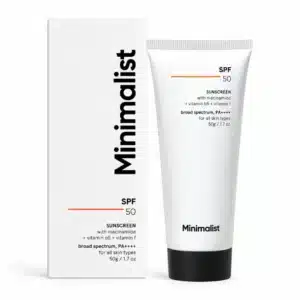 Minimalist SPF 50 Sunscreen 50g Price in Bangladesh