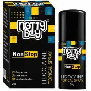 NottyBoy Lidocaine Delay Spray for Men 20g
