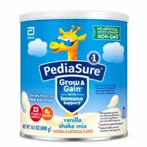 PediaSure Grow & Gain with Immune Support Shake Mix Powder Vanilla 400g